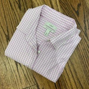 J. Crew Stretch Perfect Gingham Shirt